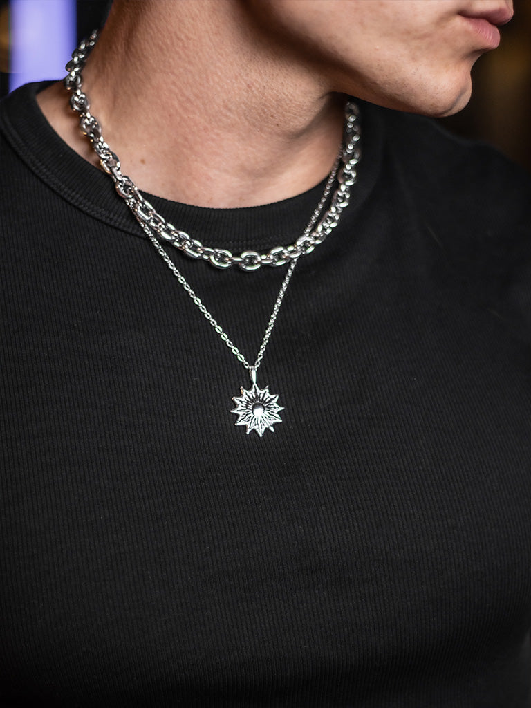 期間限定値下対応中　WEIRDO SIG CHAIN NECKLACE/ Hip Hop Rapper's 1738 ZooGang Pendant 24