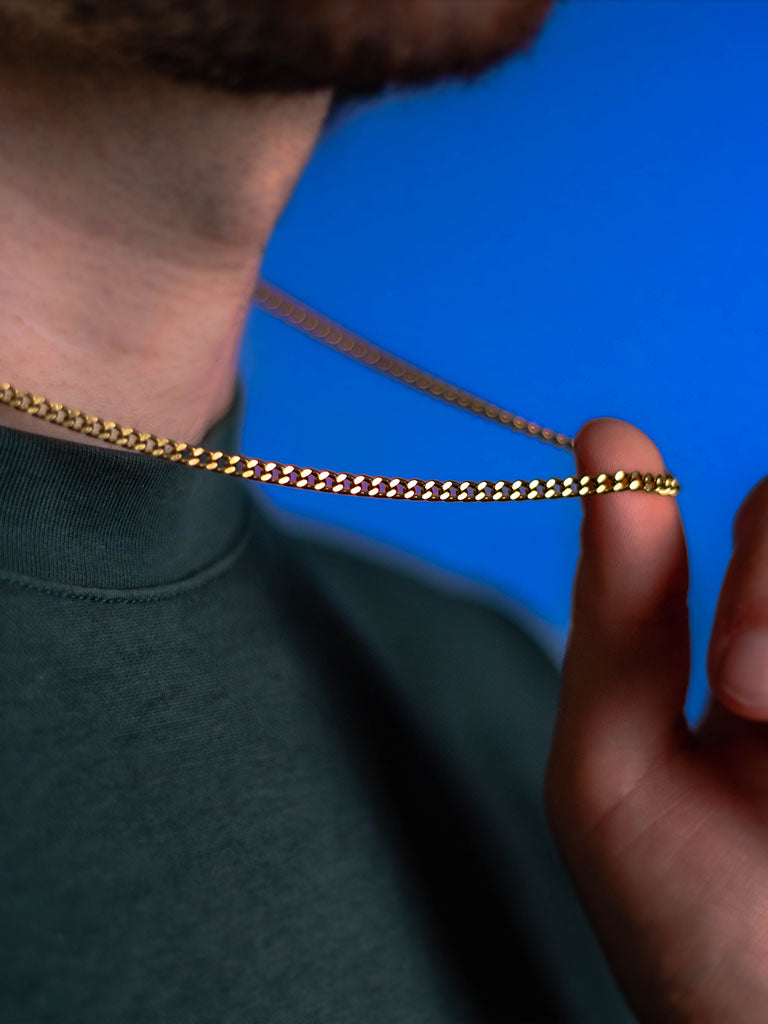 Dünne Cuban Kette