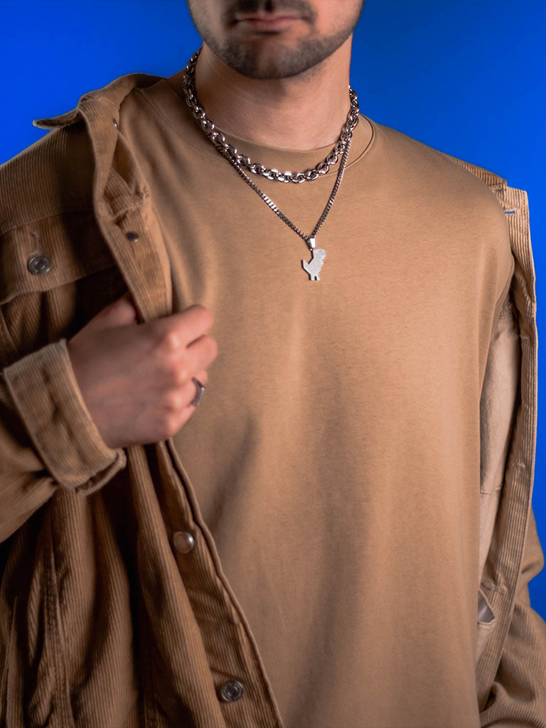 ネックレス・チョーカー Numbering Square Concho Link Necklace #8780 SA5B0013 Concho Link Necklace – The Spotted Leopard