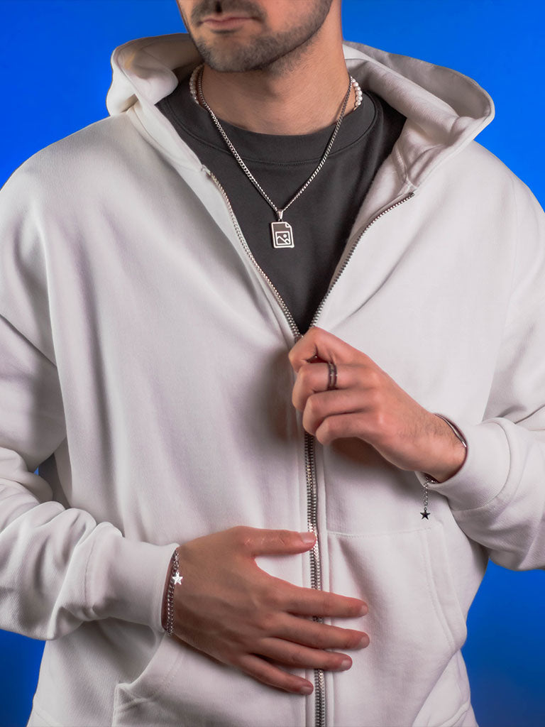 Zip Hoodie Brandy Melville Carla Hoodie Schwarz Brandy Melville